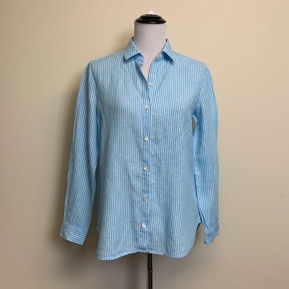 J. Jill Linen Shirt. Size XS - Picture 2 of 14